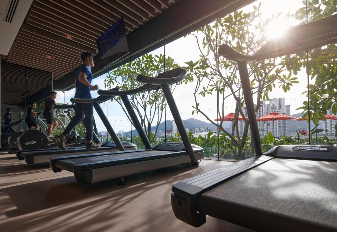 Hotel Amari Spice Penang Bayan Lepas Exteriér fotografie The gym at The Park